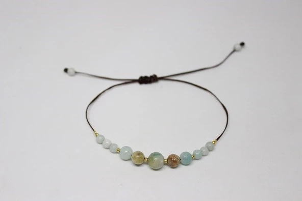 Amazonit Taşı Bileklik - Resim 3