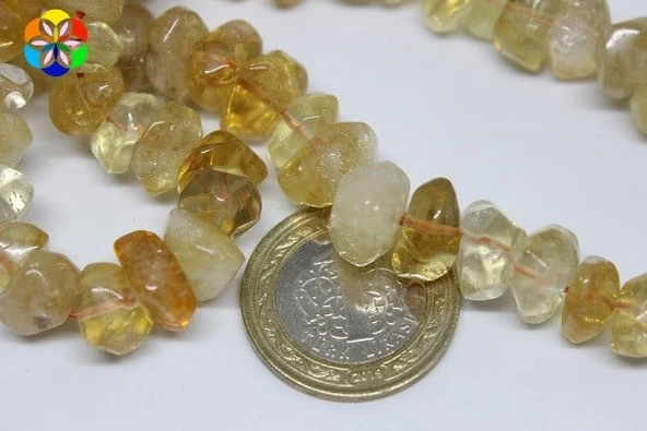 Sitrin Taşı Doğal Parça/2 Adet - 3