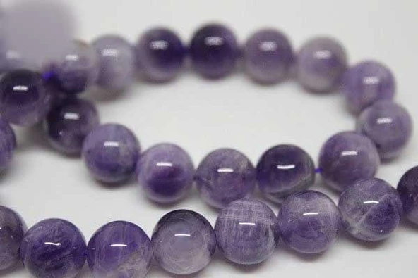 Ametist Taşı 10mm 4 Adet - Resim 4
