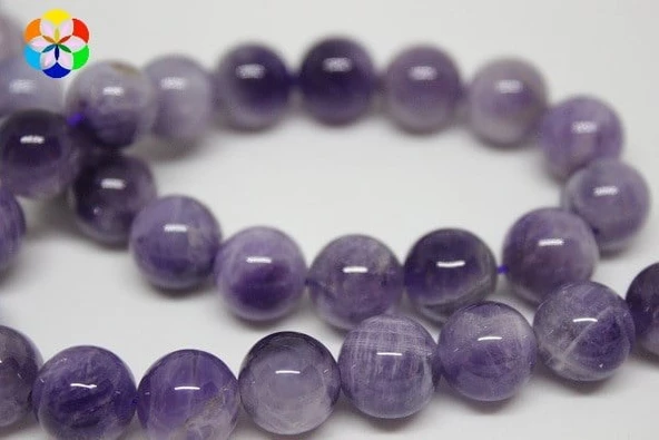 Ametist Taşı 10mm 4 Adet - Resim 2