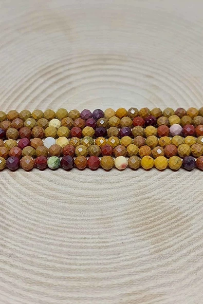 Bileklik Boy Jasper Taşı Yarım Dizi 3mm (17CM UZUNLUĞUNDADIR) ürün görseli