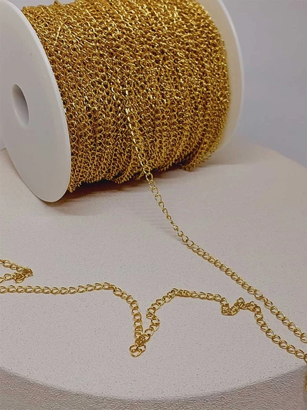 Çelik Gold Takı Uzatma Zinciri 1metre (51284) - 3