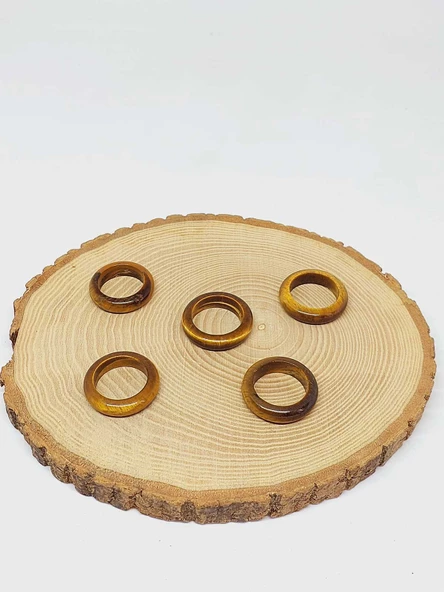 Kaplangözü Taşı Yüzük 6mm Kalınlığında (Standart Ölçü) (51506) - 2