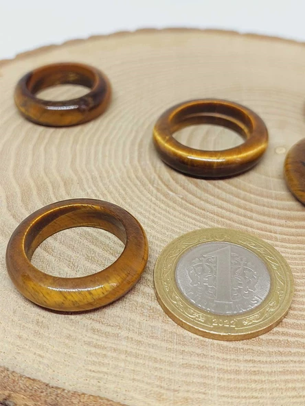 Kaplangözü Taşı Yüzük 6mm Kalınlığında (Standart Ölçü) (51506) - 3
