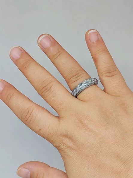 Yüzük 6mm Jasper Taşı Kalınlığında (Standart Ölçü) (51510) - Resim 4