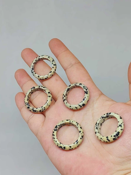 Yüzük Jasper Taşı 6mm Kalınlığında (Standart Ölçü) (51504) - 1