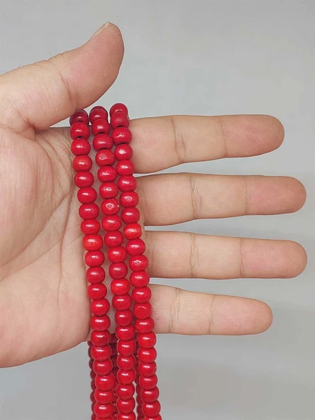 Ahşap Dizi 5.5*7mm Kırmızı (51640) ürün görseli