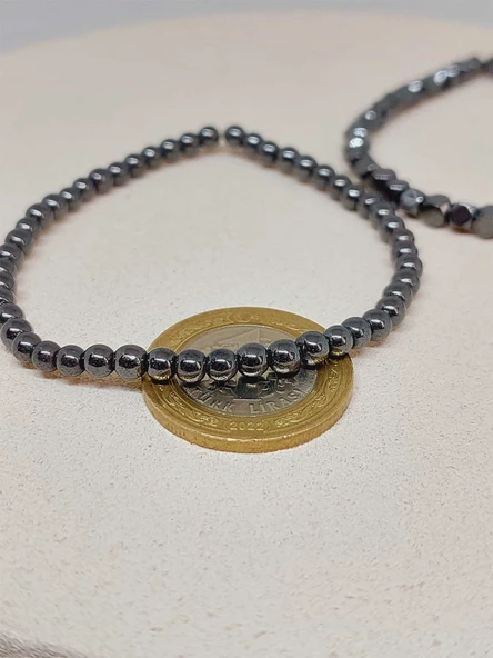 Hematit Tasarım Unisex Bileklik (3lü Set) (51572) - Resim 4