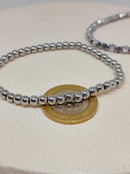 Hematit Tasarım Unisex Bileklik (3lü Set) (51570) - Resim 4