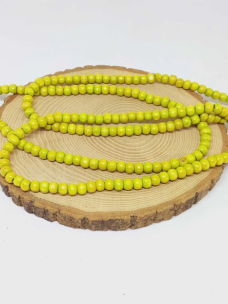 Ahşap Dizi 5.5*7mm Yeşil (51646) - Resim 2