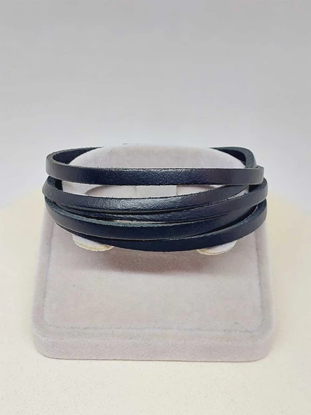 Deri Otantik Erkek Bileklik (51992) - Resim 4