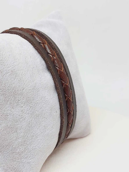 Deri Otantik Erkek Bileklik (51986) - 2