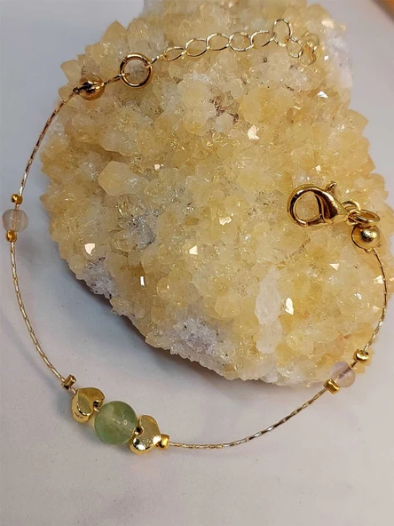 Florit Taşı Tasarım Bileklik (52062) - Resim 2