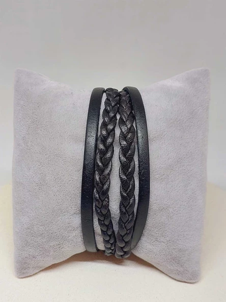 Deri Otantik Erkek Bileklik (52010) ürün görseli 1