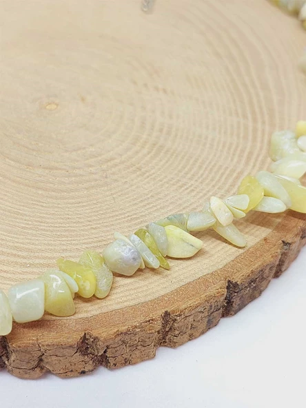 Yeşim Taşı Küçük Taşlar Kolye (52248) - Resim 2