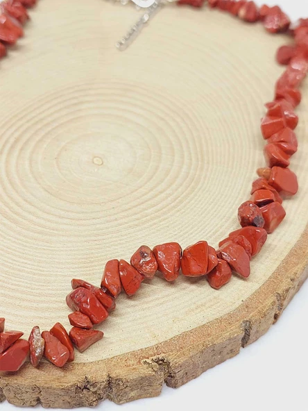 Jasper Taşı Küçük Taşlar Kolye (52200) - Resim 2