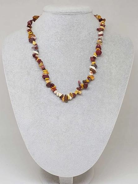 Jasper Taşı Küçük Taşlar Kolye (52140) ürün görseli