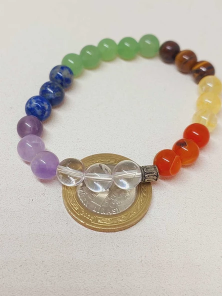 Çakra Taşları Bileklik 8mm (52360) - 4