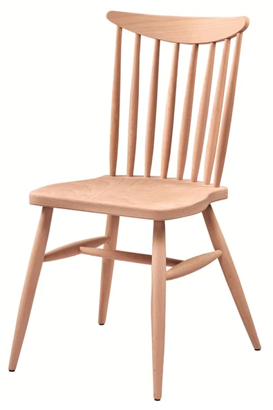 Dekamor Mobilya Kırlangıç Sandalye - Ham Ahşap Boyasız ürün görseli