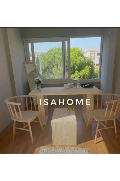 Omurga Ham Ahşap Sandalye 1 ADET - Resim 3