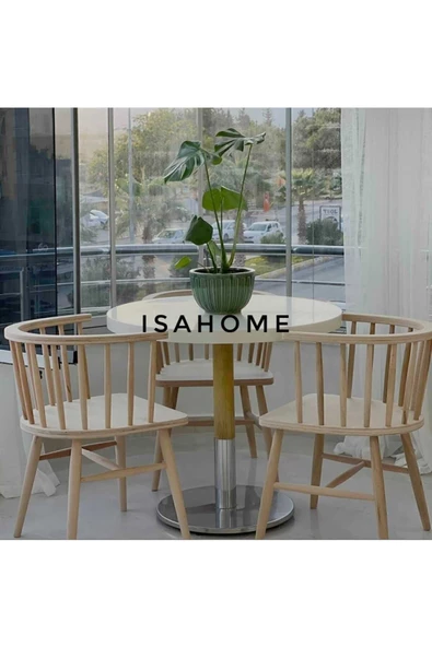 Omurga Ham Ahşap Sandalye 1 ADET - Resim 4