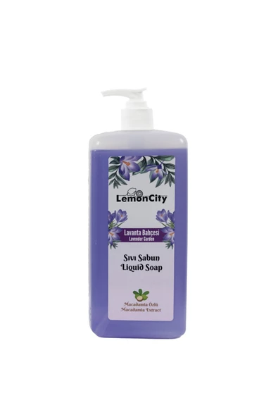 Lemoncity 1000 Ml Sıvı Sabun Lavanta Bahçesi