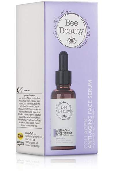 Bee Beauty - Kolajen Yaşlanma Karşıtı Yüz Serumu 30 ml