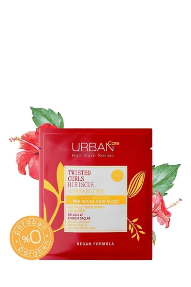 Hibiscus&shea Butter Kıvırcık Ve Dalgalı Saçlar Duş Öncesi Saç Bakım Maskesi 50ml-vegan - 3