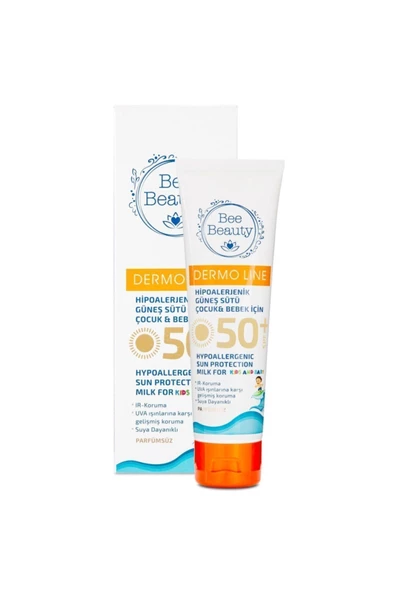 Bee Beauty - Hipoalerjenik Güneş Sütü Çocuk&bebek Için 50 Spf 100ml