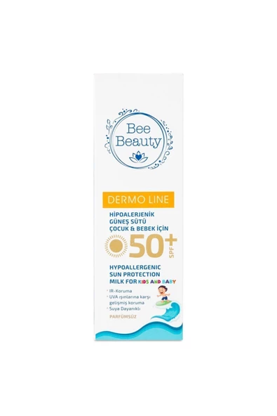 Bee Beauty - Hipoalerjenik Güneş Sütü Çocuk&bebek Için 50 Spf 100ml - 3