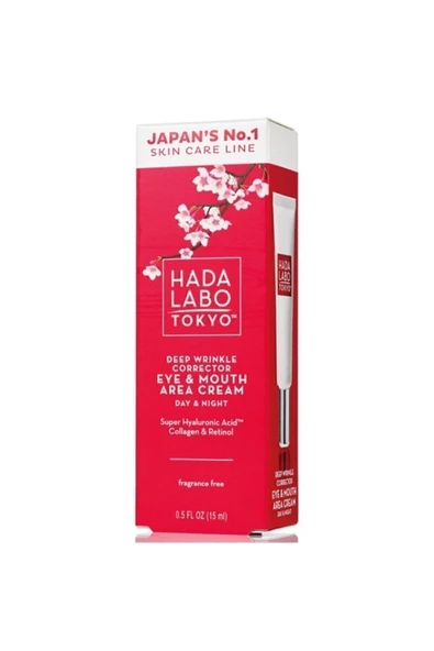 Hada Labo Tokyo - Göz Ve Ağız Çevresi Kırışıklık Karşıtı Krem 15 ml