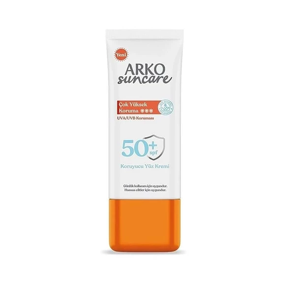 Arko Suncare Güneş Koruyucu Yüz Kremi Spf 50+ 50 ml