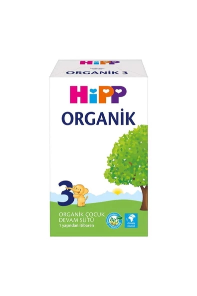 Hipp 3 Organik Combiotic Devam Sütü 600 gr