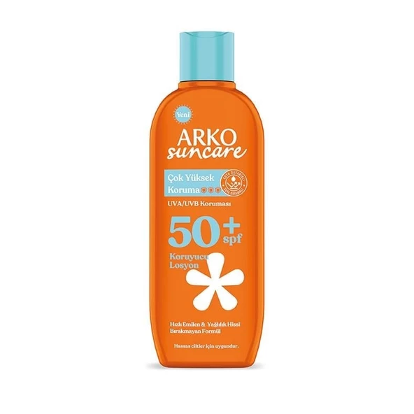 Arko Suncare Güneş Koruyucu Losyon Spf 50+ 200 ml