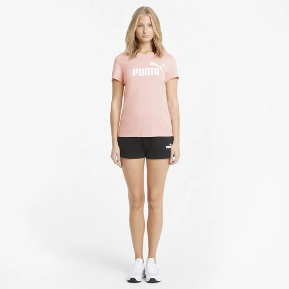 Puma 58677480 Ess Logo Tee Kadın Spor Tişört - 3