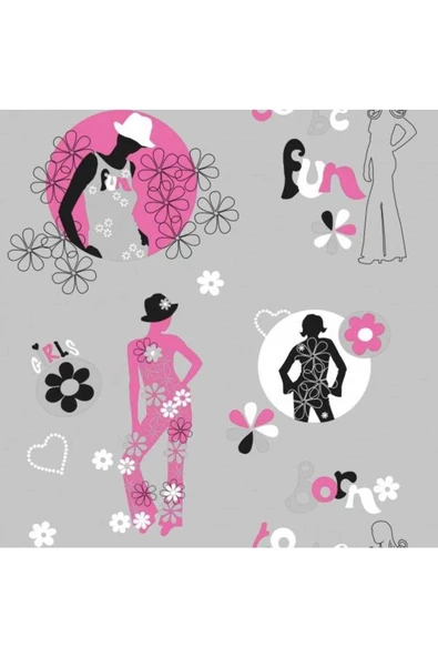 HELLO KIDS FRANSIZ ÇOCUK DUVAR KAĞIDI F39923 (5m2) ürün görseli