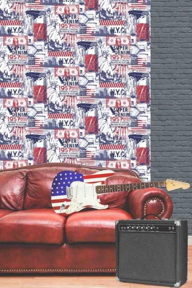 FREE STYLE FRANSIZ DUVAR KAĞIDI L324-01 (5m2) ürün görseli