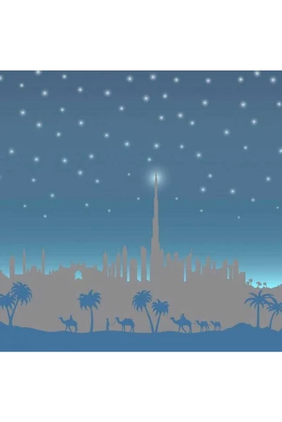 SAHARA NIGHTS FRANSIZ DUVAR KAĞIDI SK10021 (BORDÜR) (5m2) - Resim 2