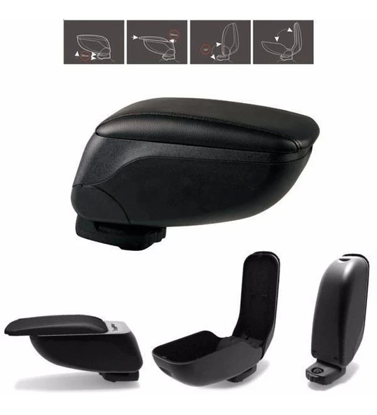 Fiat Linea Uyumlu Kol Dayama Siyah Kolçak - 2