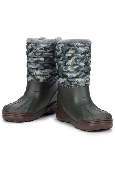 Igor W10210-042 Topo Ski Camo Çocuk Yağmur Çizmesi - 2