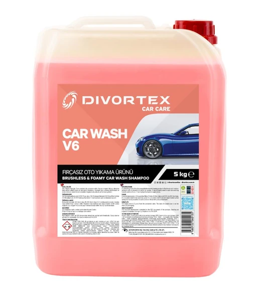 Divortex Car Wash V6 Fırçasız Oto Yıkama Köpüğü 5 kg. - 2