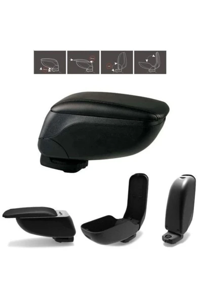 Alfa Romeo 147 Uyumlu Kol Dayama Gri Kolçak - Resim 2