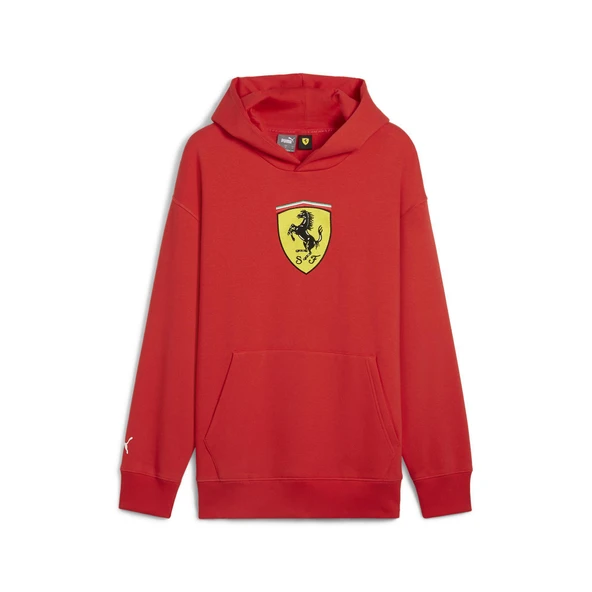 Puma 62705402 Ferrari Race Bigshield Hdie Erkek Sweatshirt