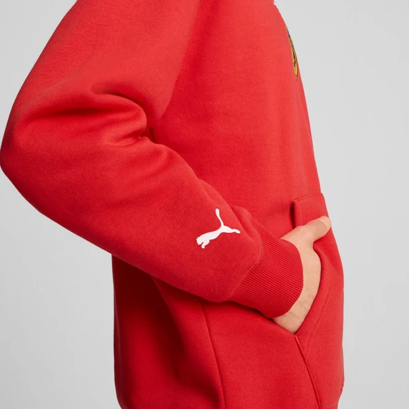 Puma 62705402 Ferrari Race Bigshield Hdie Erkek Sweatshirt - Resim 7