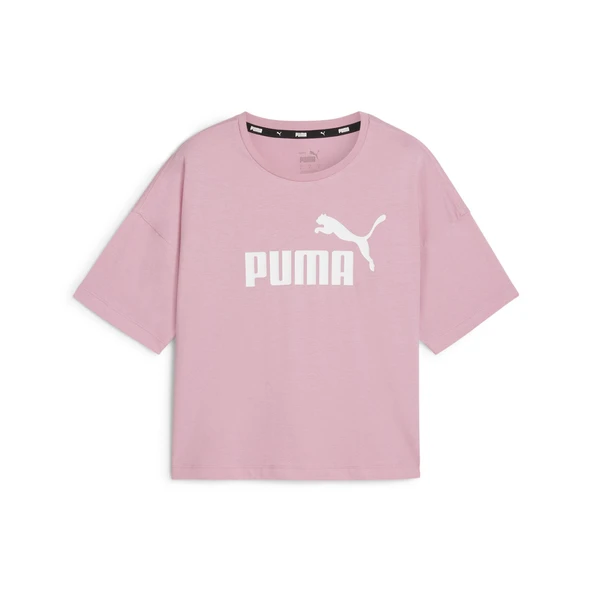 Puma 58686649 Ess Cropped Logo Tee Kadın Spor Tişört - 1