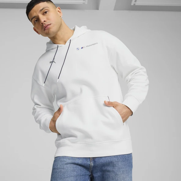 Puma 62749802 Bmw Mms Ess+ Fleece Erkek Sweatshirt - 3