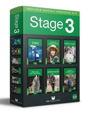 İNGİLİZCE SEVİYELİ HİKAYELER SETİ STAGE-3  MKPUBLICATIONS