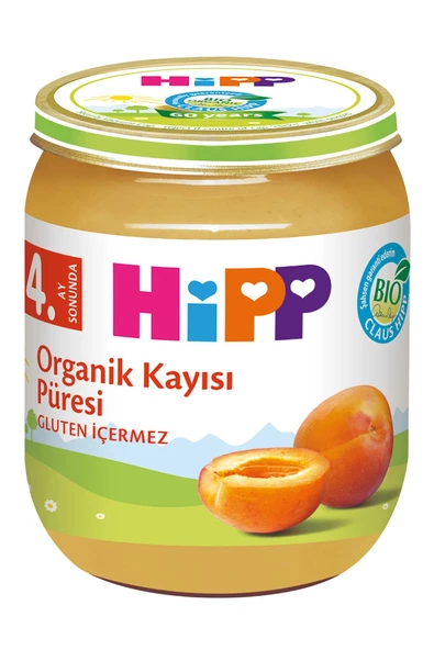 Hipp Organik Kayısı Püresi 125 gr