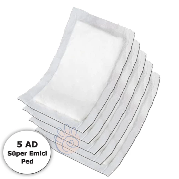 Silky - Erkek Köpekler için Çiş Bel Bandı Yedek Pedi ( 5li ) - 2