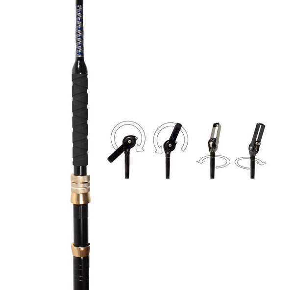 Tica Seabor Fiyat Performans Orkinos Seti Olta Takımı 180 - 4